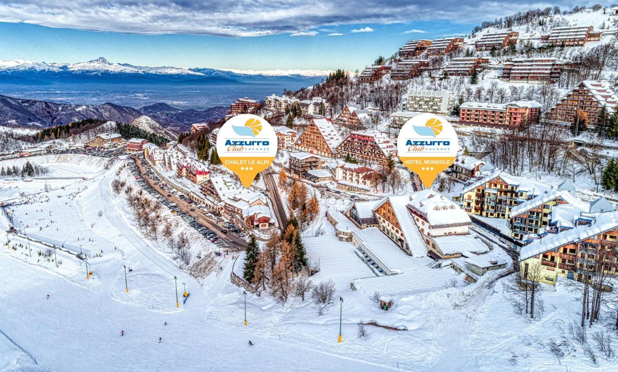 Chalet Le Alpi - Azzurro Club Prato Nevoso Luaran gambar